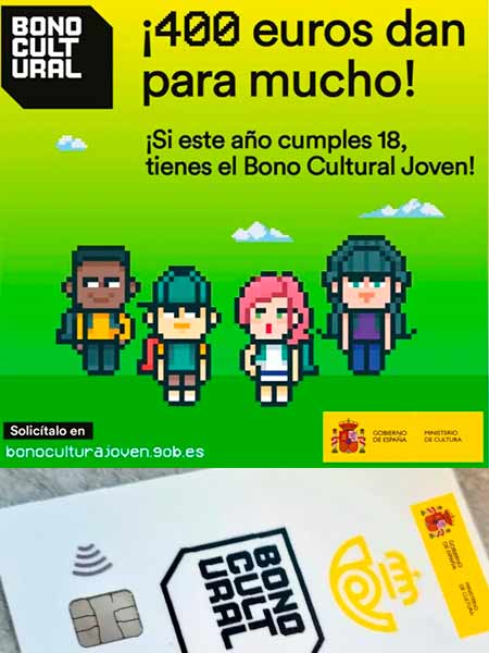 Bono Cultural Joven Gobierno de Espana