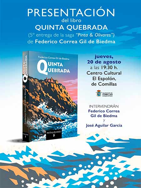 Presentacion del ibro Quinta quebrada en el Centro Cultural El Espolon
