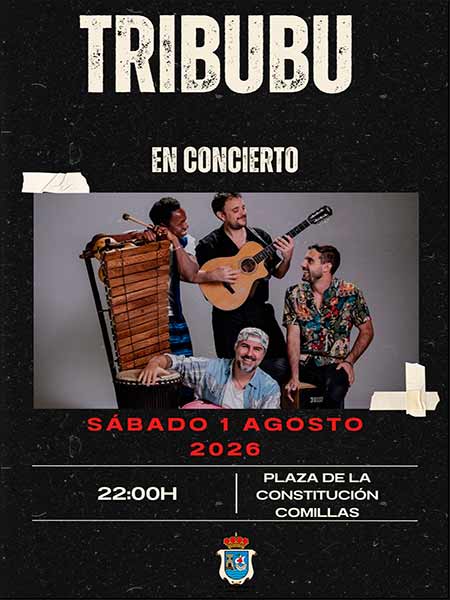 Concierto de Tribubu en Coimillas 2026