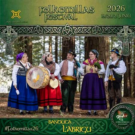 Folkomillas 2026 PASACALLES de Bandas y Gaitas en Comillas Cantabria