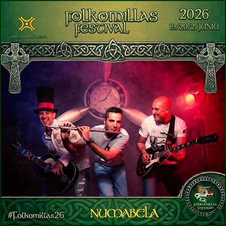 Folkomillas 2026 con el grupo Numabela en Comillas