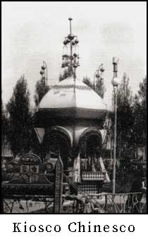 Kiosco Chinesco de Antonio Gaudi en Comillas
