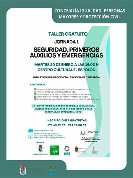 Taller de alimentacion, comunicacion y apoyo emocional de Comenfe en Comillas