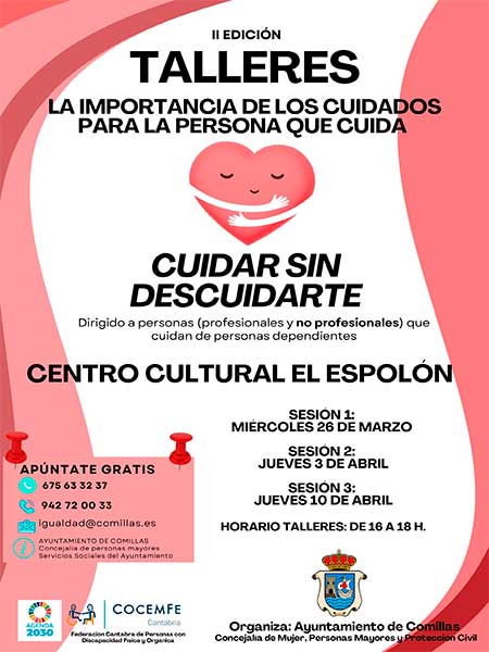 Taller Cuidado Cuidadores en el Centro Civico Comillas